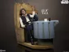 Star Wars Episode IV Mixed Media Premium Format Figure Han Solo: Sorry About the Mess 32 cm