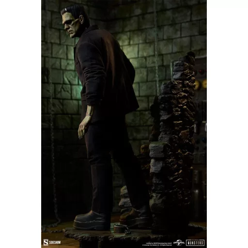 Frankenstein Premium Format Mixed Media Statue Frankenstein (Fabric Costume) 57 cm