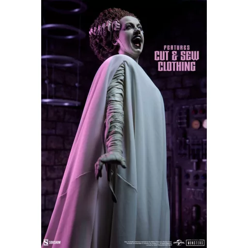 Bride of Frankenstein Premium Format Mixed Media Statue The Bride of Frankenstein (Fabric Costume) 55 cm