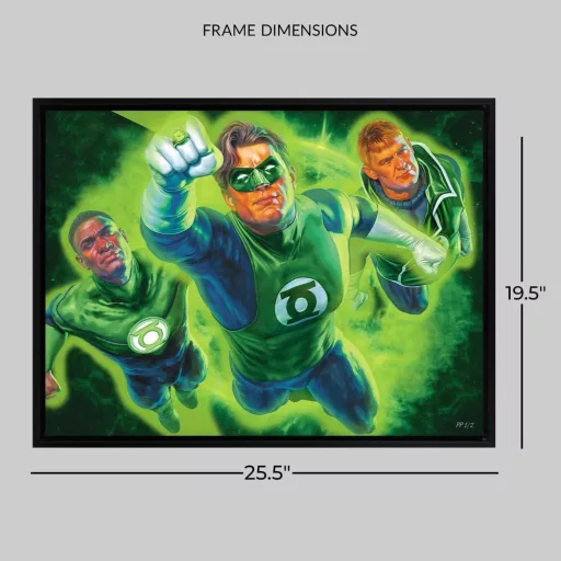 DC Comics Fine Art Print Green Lantern 61 x 41 cm - unframed