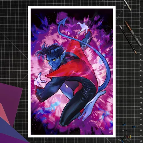 Marvel Kép Nightcrawler 41 x 61 cm - unframed