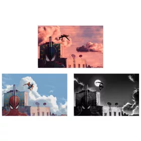 Marvel Set of 3 Art Prints Spider-Man 30 x 46 cm - unframed