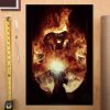 Lord of the Rings Art Print The Flame of Anor 46 x 61 cm - unframed