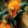 Marvel Art Print Cosmic Ghost Rider 61 x 41 cm - unframed