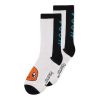 Pokemon Socks 3-Pack Heads Black & White 35-38