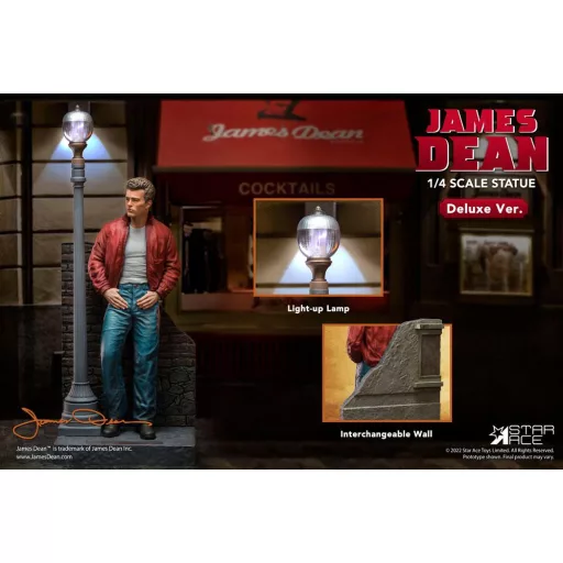 James Dean Superb My Favourite Legend Series Statue 1/4 James Dean (Red jacket) Deluxe Ver. 52 cm