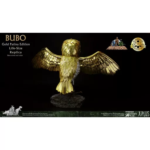 Clash of the Titans Statue Ray Harryhausens Bubo Gold Patina Edition Deluxe Ver. 34 cm