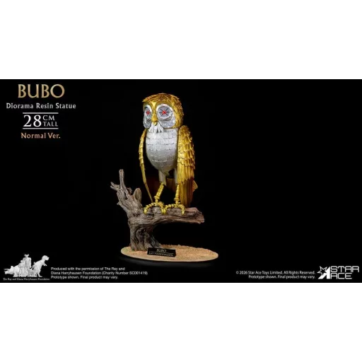 Ray Harryhausens Diorama Resin Statue Bubo Normal Ver. 28 cm