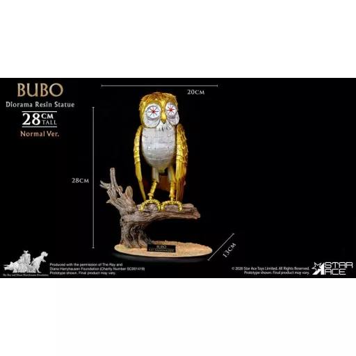 Ray Harryhausens Diorama Resin Statue Bubo Normal Ver. 28 cm