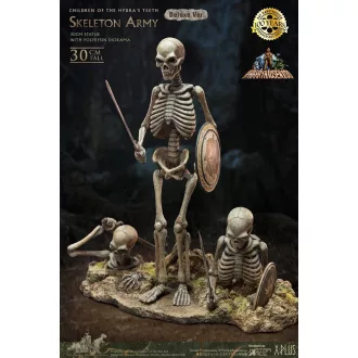   Jason and the Argonauts Gigantic Soft Vinyl Statue Ray Harryhausens Skeleton Army (Children of the Hydra's Teeth) Deluxe Ver. 32 cm