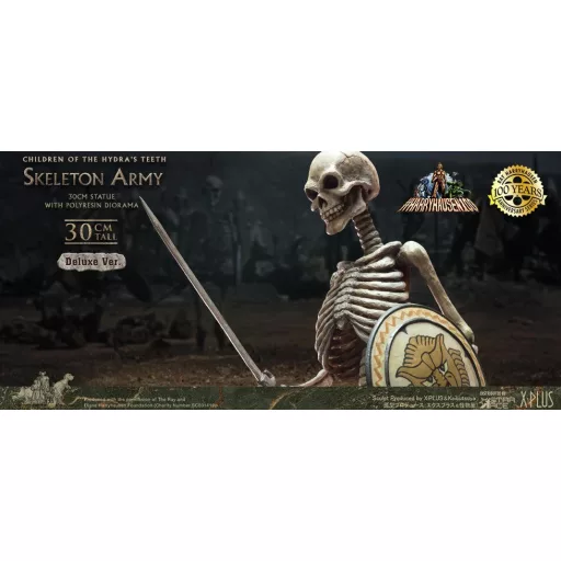 Jason and the Argonauts Gigantic Soft Vinyl Statue Ray Harryhausens Skeleton Army (Children of the Hydra's Teeth) Deluxe Ver. 32 cm