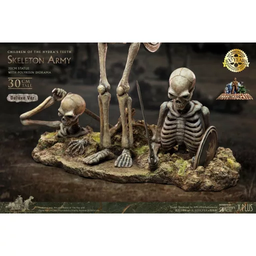 Jason and the Argonauts Gigantic Soft Vinyl Statue Ray Harryhausens Skeleton Army (Children of the Hydra's Teeth) Deluxe Ver. 32 cm