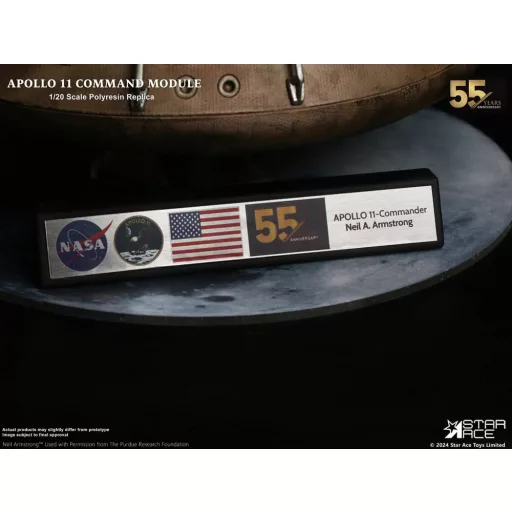 Apollo 11 Replica 1/20 Command Module (DX) 20 cm