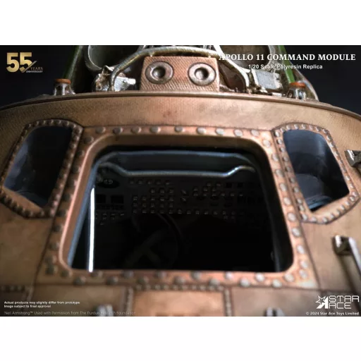 Apollo 11 Replica 1/20 Command Module (DX) 20 cm