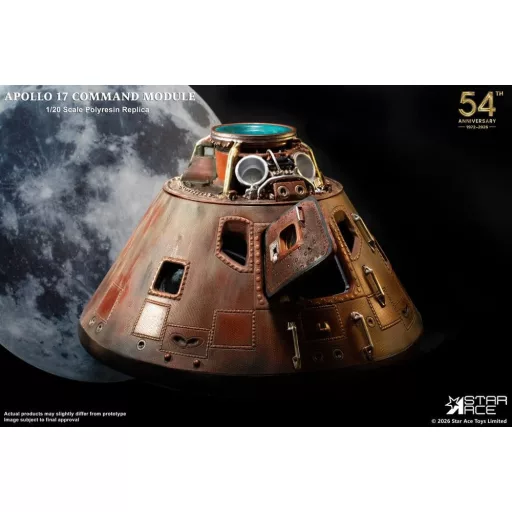 Apollo 17 Replik 1/20 Command Module 20 cm