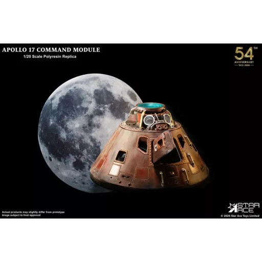 Apollo 17 Replik 1/20 Command Module 20 cm