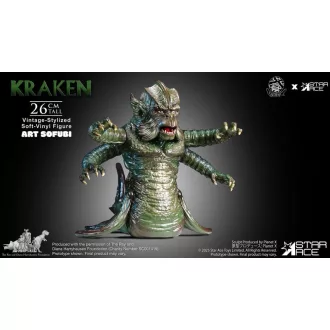   Bubo the Mechanical Owl Soft Vinyl Statue The Kraken Vintage Style 25 cm