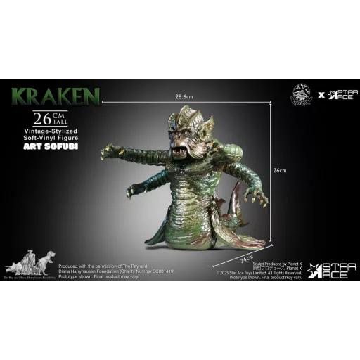 Bubo the Mechanical Owl Soft Vinyl Statue The Kraken Vintage Style 25 cm
