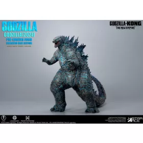   Godzilla vs. Kong: The New Empire Soft Vinyl Statue Godzilla (2024) Evolved Blue Edition 28 cm