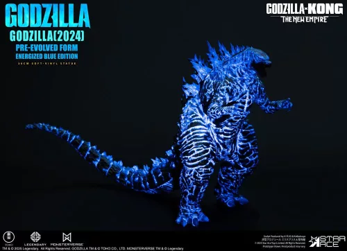 Godzilla vs. Kong: The New Empire Soft Vinyl Statue Godzilla (2024) Evolved Blue Edition 28 cm