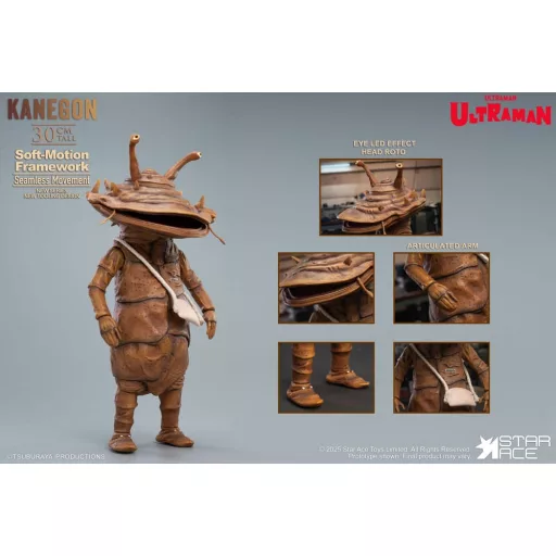 Ultraman Ultra-Kaiju Soft Vinyl Statue Kanegon Special Edition 30 cm