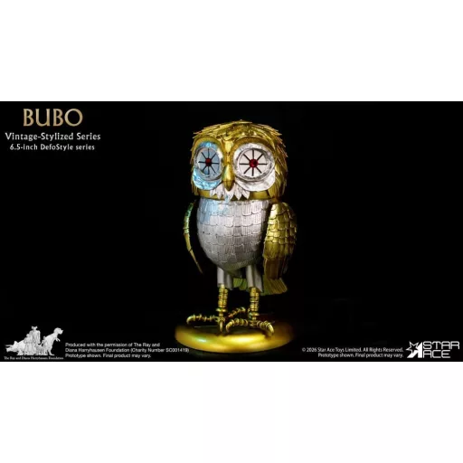 Ray Harryhausen Collection DefoStyle Soft-vinyl Statue Bubo 17 cm