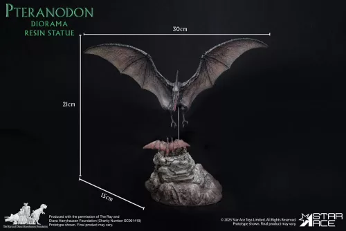 Ray Harryhausen Diorama 1/8 Pteranodon 22 cm