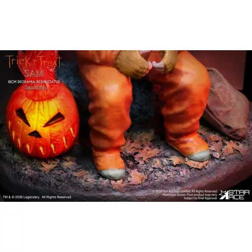Trick R Treat Diorama Resin Statue Sam DX 18 cm