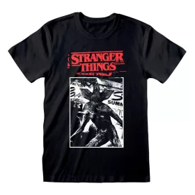Stranger Things T-Shirt Article Cut Out Size L