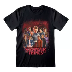 Stranger Things T-Shirt Group of all Characters Size XL