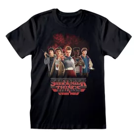 Stranger Things T-Shirt Group with Vecna behind Size XL