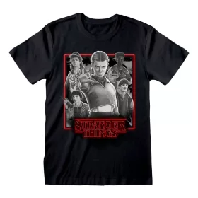   Stranger Things T-Shirt Group Artwork One Last Strange Adventure Colour Size M