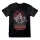 Stranger Things T-Shirt Group with Vecna behind Balck and White Size S