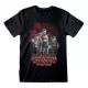 Stranger Things T-Shirt Group with Vecna behind Balck and White Size S