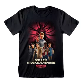   Stranger Things T-Shirt Group Artwork One Last Strange Adventure Colour Size XL