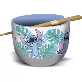 Lilo & Stitch Ramen Bowl with Chopsticks Stitch Aloha