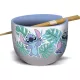 Lilo & Stitch Ramen Bowl with Chopsticks Stitch Aloha