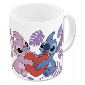 Lilo & Stitch Mug Angel & Stitch Heart 325 ml