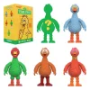 Sesame Street (Big Birds from Around the World) Action Figure Blind Box Wave 5 Display (12)