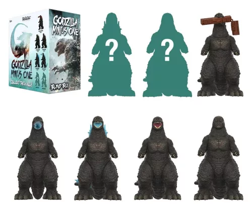Godzilla Toho (Minus One) Action Figure Blind Box Wave 8 Display (12)