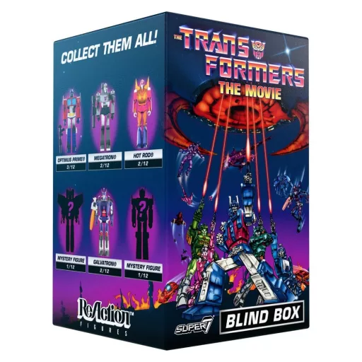 Transformers ReAction Action Figures Wave 06 The Movie Blind Box 10 cm Display (12)