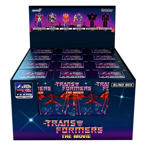 Transformers ReAction Action Figures Wave 06 The Movie Blind Box 10 cm Display (12)