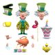 Alice in Wonderland Disney Ultimates Action Figure The Tea Time Mad Hatter 18 cm