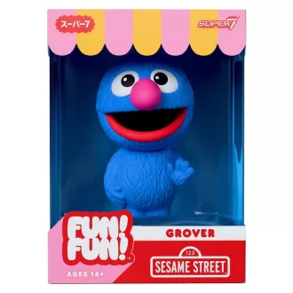   Sesame Street Fun! Fun! Soft Vinyl Figur Wave 01 - Grover 18 cm