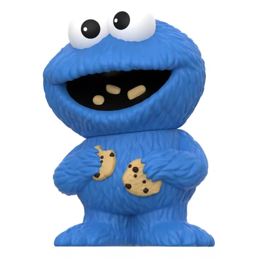 Sesame Street FUN! FUN! Vinyl Action Figure Wave 02 Cookie Monster 13 cm