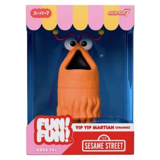   Sesame Street Fun! Fun! Vinyl Action Figure Yip Yip Martian (Orange) 18 cm