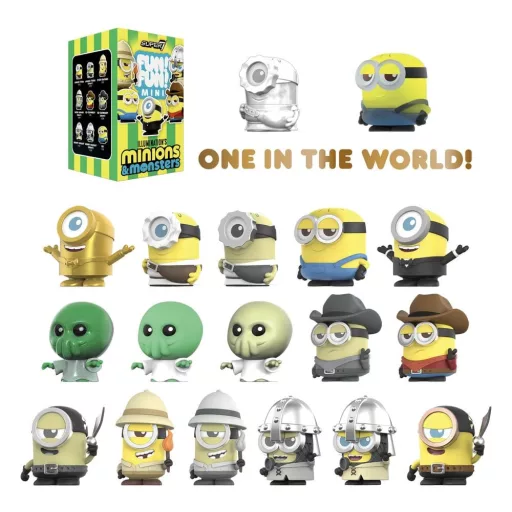Minions Fun! Fun! Mini Figures Wave 01 Minions & Monsters Blind Box Display (9)