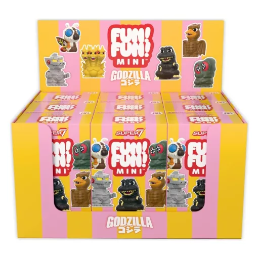 Godzilla Toho Fun! Fun! Mini Figures Wave 01 Blind Box Display (9)