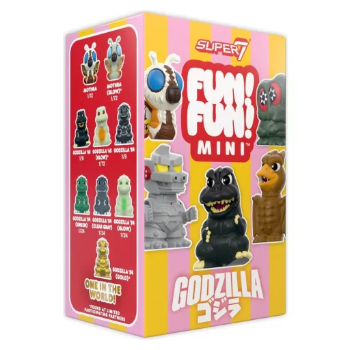Godzilla Toho Fun! Fun! Mini Figures Wave 01 Blind Box Display (9)