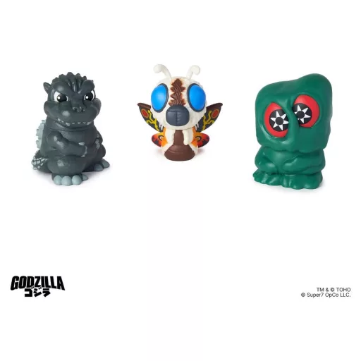 Godzilla Toho Fun! Fun! Mini Figures Wave 01 Blind Box Display (9)